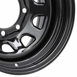 Promo ???? Ies 51 Wheel With Gloss Black Finish (17x9"/8x6.5") ???? -Wagner Shop 51FzDm39etL