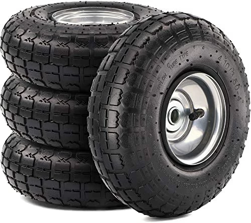 Wholesale ???? 2 Pack 10-Inch Tires And Wheels 4.10/3.50-4 Replacement Utility Tires For Dolly, Hand Truck, Gorilla Cart, Generator, Lawn Mower, Garden Wagon With 5/8-Inch Axle Borehole And Double Sealed Bearings 10 Inch ???? 7 Wholesale ???? 2 Pack 10-Inch Tires And Wheels 4.10/3.50-4 Replacement Utility Tires For Dolly, Hand Truck, Gorilla Cart, Generator, Lawn Mower, Garden Wagon With 5/8-Inch Axle Borehole And Double Sealed Bearings 10 Inch ???? - Image 5