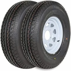 Outlet ???? 2 Pack Trailer Tire,ST205/75R15 205 75R15 Tire With Rim, 8-Ply Load Range D ???? -Wagner Shop 51GZEfyoUmL. AC