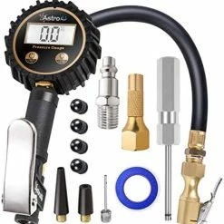 Best Pirce ???? Digital Tire Inflator With Pressure Gauge, 250 PSI Air Chuck And Compressor Accessories Heavy Duty With Rubber Hose And Quick Connect Coupler Car Accessories For 0.1 Display Resolution Blue ???? -Wagner Shop 51J9YoGz7HL. AC