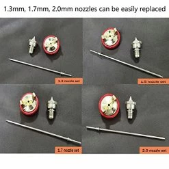 Best Sale ???? Car Paint Spray Gun 1.3mm Nozzle LVLP Air Spray Gun ❤️ -Wagner Shop 51KGsVtOBZL