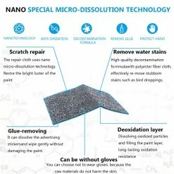Cheap ✨ Nano Sparkle Cloth For Car Scratches, Upgrade Nano Magic Car Scratch Remover Cloth With Scratch Repair And Water Polishing, Car Scratch Remover For All Kinds Of Car Smooth Surface Dark Grey ???? -Wagner Shop 51MoSybjyfL