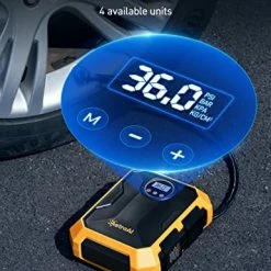 Cheap ???? Tire Inflator Air Compressor 12V DC Portable Air Compressor Car Accessories Auto Tire Pump 100PSI With LED Light Digital Air Pump For Car Tires Bicycles Other Inflatables Yellow ⭐ 11 Cheap ???? Tire Inflator Air Compressor 12V DC Portable Air Compressor Car Accessories Auto Tire Pump 100PSI With LED Light Digital Air Pump For Car Tires Bicycles Other Inflatables Yellow ⭐ -Wagner Shop 51NnNxOJLaL