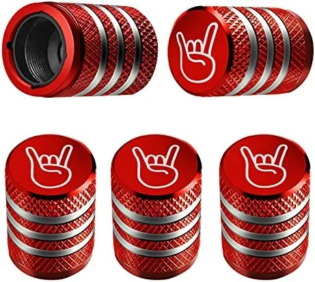 Wholesale ???? Tire Valve Stem Cap Cover - (5 Pack) Tire Air Cap Metal With Plastic Liner Corrosion Resistant Leak-Proof American Flag For Car Truck Motorcycle Bike Red ✨ 8 Wholesale ???? Tire Valve Stem Cap Cover - (5 Pack) Tire Air Cap Metal With Plastic Liner Corrosion Resistant Leak-Proof American Flag For Car Truck Motorcycle Bike Red ✨ - Image 6