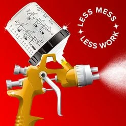 Discount ⌛ Savito - Paint Cups Spray Paint Mixing Cup Paint Spray Gun Cup Liners And Lid System 40 Cups Pack 20 Ounces Each Includes 40 Lids With Strainer, 1 Hard Cup With Retainer Ring 10 Sealing Plugs ???? -Wagner Shop 51Oo35HXenL