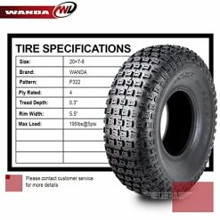 Budget ✔️ Set 2 WANDA ATV Tires 20x7-8 20x7x8 4PR ???? 11 Budget ✔️ Set 2 WANDA ATV Tires 20x7-8 20x7x8 4PR ???? -Wagner Shop 51Pp9rXqyvL