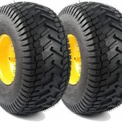 New ???? (2 Pack) 15 X 6.00-6 Tire And Wheel Set - For Lawn Tractors With 3/4" Sintered Iron Bushings Yellow ✨ 16 New ???? (2 Pack) 15 X 6.00-6 Tire And Wheel Set - For Lawn Tractors With 3/4" Sintered Iron Bushings Yellow ✨ -Wagner Shop 51QcOKqfpXL. AC