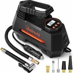 Best reviews of ???? Tire Inflator Portable Air Compressor Air Pump For Car Tires - Car Accessories, 12V DC Auto Tire Pump With Digital Pressure Gauge, 100PSI With Emergency LED Light For Car, Bicycle, Balloons Yellow ???? -Wagner Shop 51QdHIb2eaL. AC