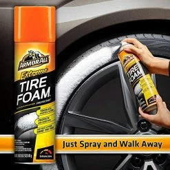 New ⭐ Armor All Extreme Car Tire Foam, Tire Cleaner Spray For Cars, Trucks, Motorcycles, 18 Oz Each ???? -Wagner Shop 51UinVt1LZL