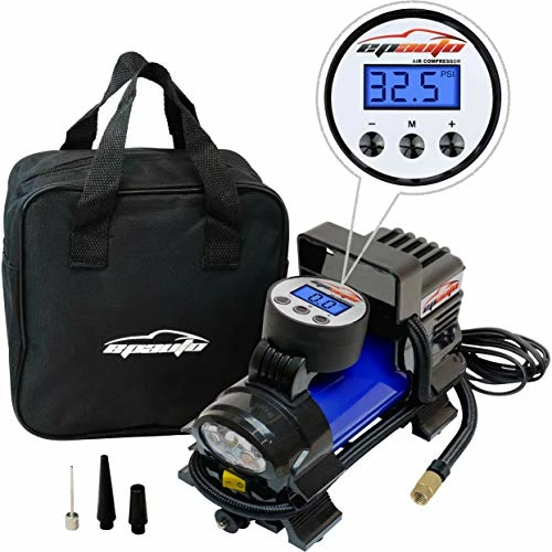 Budget ???? 12V DC Portable Air Compressor Pump, Digital Tire Inflator Red ???? 4 Budget ???? 12V DC Portable Air Compressor Pump, Digital Tire Inflator Red ???? - Image 2