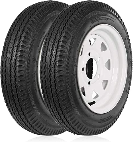 Brand new ✔️ 4.8-12 4.8x12 480-12 4.80-12 Trailer Tires With 12'' Rims, 5 Lug On 4.5'', Load Range C, 6PR, Set Of 2 ???? 10 Brand new ✔️ 4.8-12 4.8x12 480-12 4.80-12 Trailer Tires With 12'' Rims, 5 Lug On 4.5'', Load Range C, 6PR, Set Of 2 ???? - Image 8