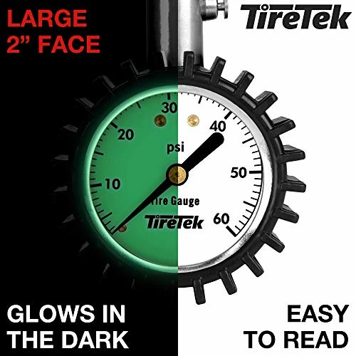 Flash Sale ???? Tire Pressure Gauge 0-60 PSI - Tire Gauge For Car, SUV, Truck & Motorcycle - Heavy Duty Air Pressure Gauge ANSI Certified White ???? 4 Flash Sale ???? Tire Pressure Gauge 0-60 PSI - Tire Gauge For Car, SUV, Truck & Motorcycle - Heavy Duty Air Pressure Gauge ANSI Certified White ???? - Image 2