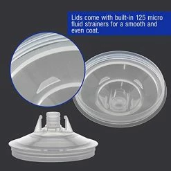 Outlet ???? Paint System MPS Disposable Paint Spray Gun Cup Liners And Lid System, 40 Pack Standard Size 20 Ounce (600ml) Kit - 40 Cup Liners, 40 Lids With Strainer, 1 Hard Cup With Retainer Ring, 10 Plug ???? -Wagner Shop 51hRSDa3EDL