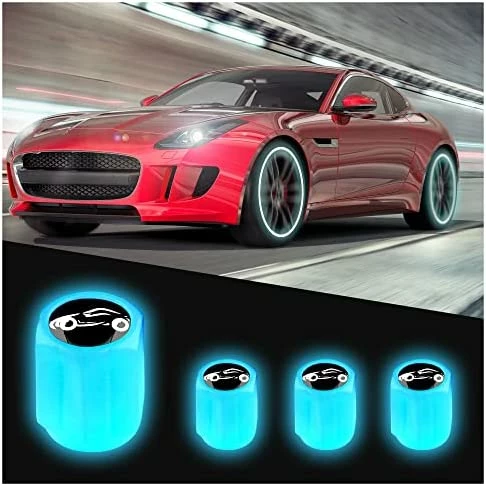 Brand new ???? 4Pcs Luminous Skull Tire Air Valves Stem Caps,Fluorescent Tire Valve Caps,Universal Tire Valve Stem Covers Accessories For Car Truck Motorcycles Bike (Skull Red)… ⌛ 8 Brand new ???? 4Pcs Luminous Skull Tire Air Valves Stem Caps,Fluorescent Tire Valve Caps,Universal Tire Valve Stem Covers Accessories For Car Truck Motorcycles Bike (Skull Red)… ⌛ - Image 6