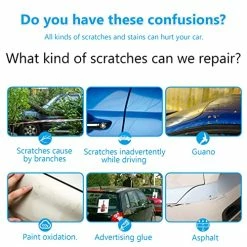 Cheap ✨ Nano Sparkle Cloth For Car Scratches, Upgrade Nano Magic Car Scratch Remover Cloth With Scratch Repair And Water Polishing, Car Scratch Remover For All Kinds Of Car Smooth Surface Dark Grey ???? -Wagner Shop 51ipckbCU3L