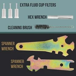 Cheapest ???? Mplete Professional 9 Piece HVLP Spray Gun Set With 2 Full Size Spray Guns, 1 Detail Spray Gun, Inline Filter & Air Regulator ???? -Wagner Shop 51ivh4O7zIL