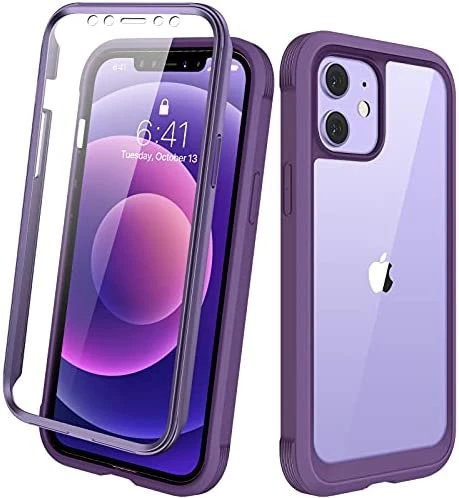 Outlet ???? Diaclara Designed For IPhone 12 Mini Case, Full Body Rugged Case With Built-in Touch Sensitive Anti-Scratch Screen Protector, Soft TPU Bumper Case For IPhone 12 Mini 5.4" (Blue And Clear) ???? 16 Outlet ???? Diaclara Designed For IPhone 12 Mini Case, Full Body Rugged Case With Built-in Touch Sensitive Anti-Scratch Screen Protector, Soft TPU Bumper Case For IPhone 12 Mini 5.4" (Blue And Clear) ???? - Image 14