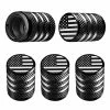 Wholesale ???? Tire Valve Stem Cap Cover - (5 Pack) Tire Air Cap Metal With Plastic Liner Corrosion Resistant Leak-Proof American Flag For Car Truck Motorcycle Bike Red ✨ 1 Wholesale ???? Tire Valve Stem Cap Cover - (5 Pack) Tire Air Cap Metal With Plastic Liner Corrosion Resistant Leak-Proof American Flag For Car Truck Motorcycle Bike Red ✨ -Wagner Shop 51mg93wnNtL