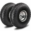 Wholesale ???? 2 Pack 10-Inch Tires And Wheels 4.10/3.50-4 Replacement Utility Tires For Dolly, Hand Truck, Gorilla Cart, Generator, Lawn Mower, Garden Wagon With 5/8-Inch Axle Borehole And Double Sealed Bearings 10 Inch ???? -Wagner Shop 51nqIsVBq4L