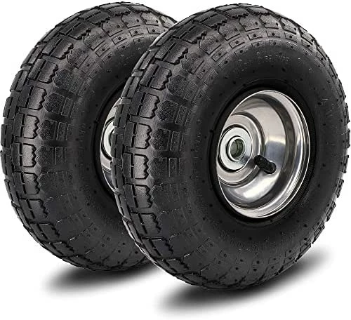 Wholesale ???? 2 Pack 10-Inch Tires And Wheels 4.10/3.50-4 Replacement Utility Tires For Dolly, Hand Truck, Gorilla Cart, Generator, Lawn Mower, Garden Wagon With 5/8-Inch Axle Borehole And Double Sealed Bearings 10 Inch ???? 6 Wholesale ???? 2 Pack 10-Inch Tires And Wheels 4.10/3.50-4 Replacement Utility Tires For Dolly, Hand Truck, Gorilla Cart, Generator, Lawn Mower, Garden Wagon With 5/8-Inch Axle Borehole And Double Sealed Bearings 10 Inch ???? - Image 4