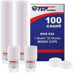Top 10 ???? Custom Shop Pack Of 12 Each 32 Ounce Paint Mix Cups With Calibrated Mixing Ratios On Side Epoxy Resinof Cup Cups - Pack Of 12 ???? -Wagner Shop 51r3udkhGTL. AC