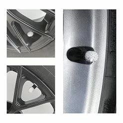 Cheap ???? 4 Pack Handmade Crystal Rhinestone Car Tire Valve Stem Caps, Car Wheel Tire Valve, Attractive Dustproof Bling Car Accessories, Universal For Cars, Trucks And Motorcycles-White ???? -Wagner Shop 51rD6xeItZS