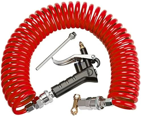 Cheapest ⭐ Boeray Heavy Duty Truck Air Duster Blow Gun Cleaning With 9 Meter Long Coil And 2 Interchangeable Nozzle Tips- Red Air Seat Blow Gun Kit ???? 10 Cheapest ⭐ Boeray Heavy Duty Truck Air Duster Blow Gun Cleaning With 9 Meter Long Coil And 2 Interchangeable Nozzle Tips- Red Air Seat Blow Gun Kit ???? - Image 8