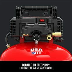 New ???? RAFTSMAN Air Compressor, 6 Gallon, Pancake, Oil-Free With 13 Piece Accessory Kit (CMEC6150K) ❤️ 11 New ???? RAFTSMAN Air Compressor, 6 Gallon, Pancake, Oil-Free With 13 Piece Accessory Kit (CMEC6150K) ❤️ -Wagner Shop 51sy4aKGI7L