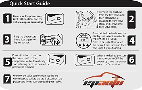 Budget ???? 12V DC Portable Air Compressor Pump, Digital Tire Inflator Red ???? 7 Budget ???? 12V DC Portable Air Compressor Pump, Digital Tire Inflator Red ???? - Image 5