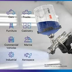 Hot Sale ???? 3M PPS 2.0 Spray Gun Adapter #S43, 26139, 1/4 Inch Male, 19 Thread BSP, Connects Select Iwata And AirGunsa Paint Guns To PPS 2.0 Paint Spray System, 1 Pack ???? -Wagner Shop 51v6uCG80xL