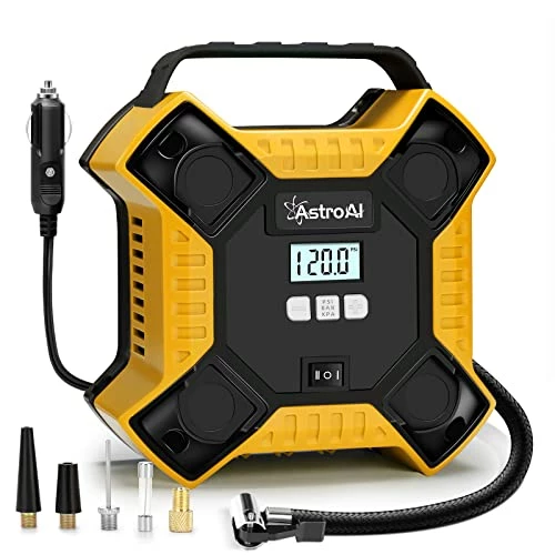 Cheap ???? Tire Inflator Air Compressor Portable Air Pump For Car Tires, 12V DC Integrated Metal Structure Tire Pump 160PSI With LED Light For Cars, Bicycles, Motorcycles, And Other Inflatables Blue ???? 3 Cheap ???? Tire Inflator Air Compressor Portable Air Pump For Car Tires, 12V DC Integrated Metal Structure Tire Pump 160PSI With LED Light For Cars, Bicycles, Motorcycles, And Other Inflatables Blue ????