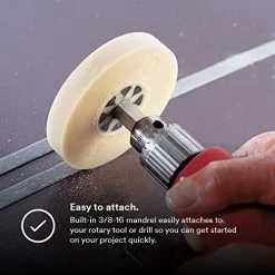 Cheap ???? 3M Stripe Off Wheel Adhesive Remover Eraser Wheel Removes Decals, Stripes, Vinyl, Tapes And Graphics 4” Diameter X 5/8” Thick 3/8-16 Threaded Mandrel 07498 Pack Of 1 ???? -Wagner Shop 51zWk4QhanL