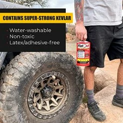 Outlet ???? FlatOut Tire Sealant Sportsman Formula - With Valve Core Tool And Replacement Valve Core, Prevent Flat Tires, Seal Leaks, Contains Kevlar, 32-Ounce Bottle, 1-Pack, RED ???? -Wagner Shop 615qs5OopXL