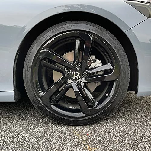 Discount ???? Chrome Delete Blackout Vinyl Overlay For 2018 2021 Honda Accord Sedan 19 Sport Wheel Rims 1. Gloss Bla ???? 3 Discount ???? Chrome Delete Blackout Vinyl Overlay For 2018 2021 Honda Accord Sedan 19 Sport Wheel Rims 1. Gloss Bla ????
